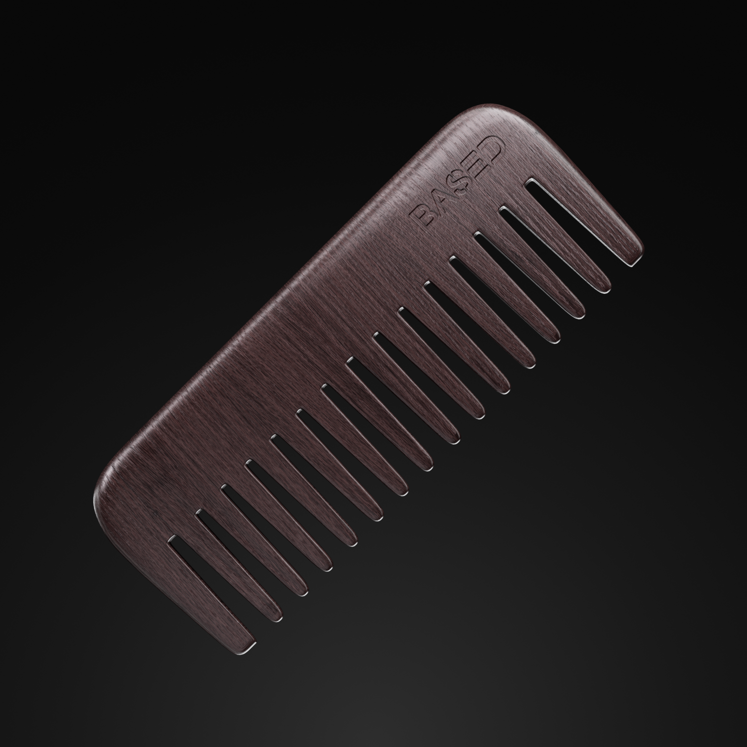 Wooden Hair Comb